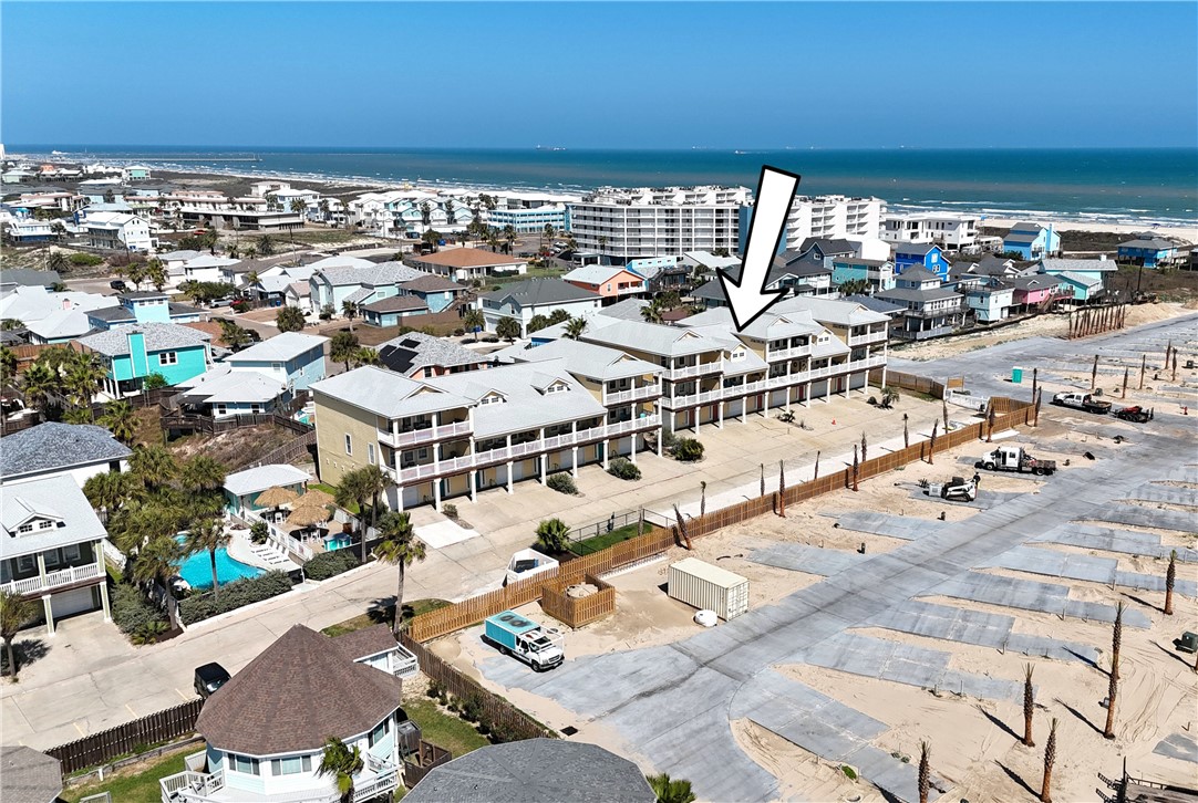 1833 Eleventh Street, Unit F2 Port Aransas, TX 78373 - Photo 40 of 40 an aerial view of multiple house