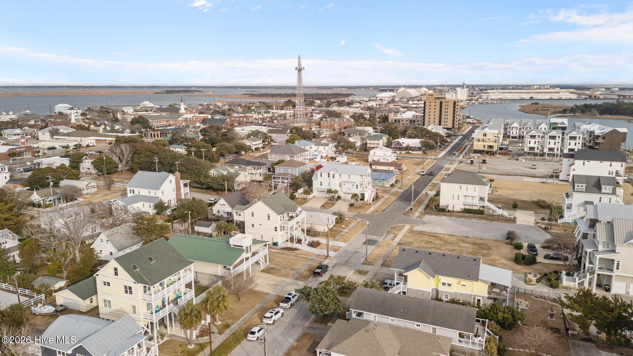 1104 Shepard Street Morehead City, NC 28557 - Photo 54 of 54 Aerial View