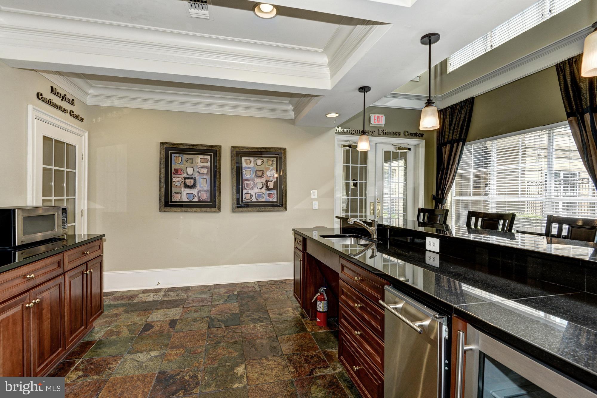 11800 Old Georgetown Road, Unit 1314 Rockville, MD 20852 - Photo 38 of 43 Kitchen area in the club rm