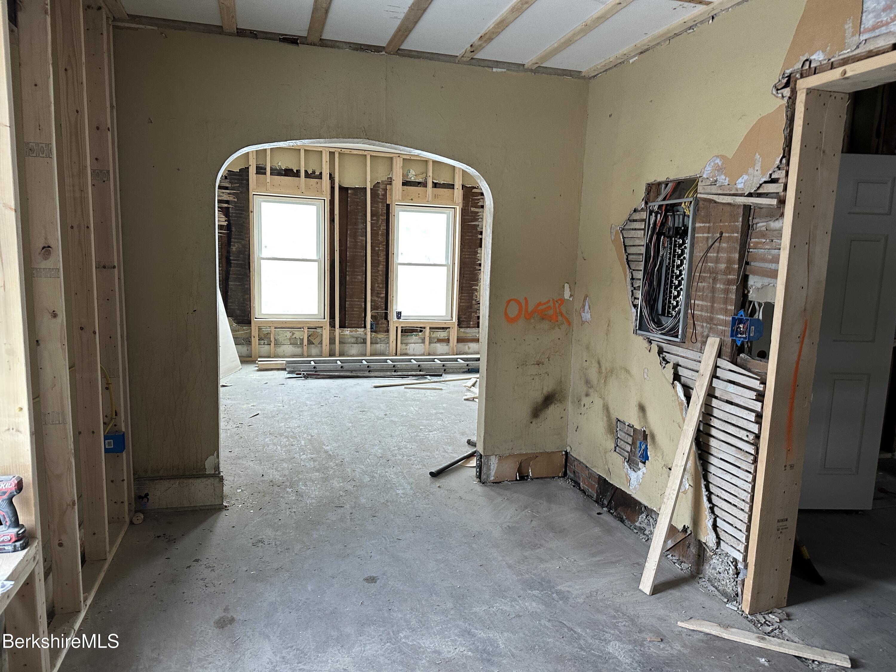 131 State Street North Adams, MA 01247 - Photo 24 of 32 a view of a livingroom with a staircase