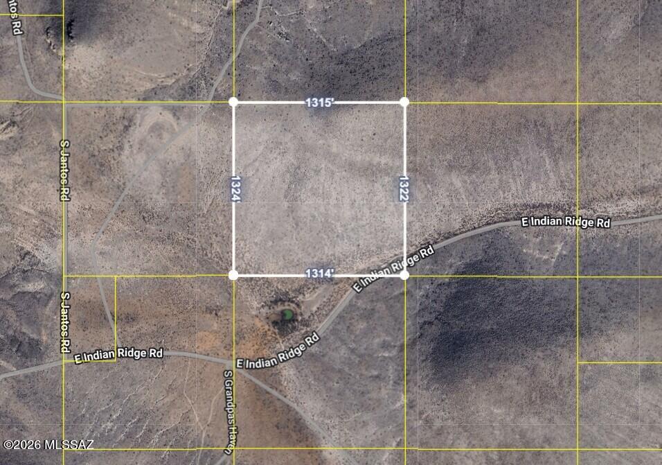 40-acres East Indian Ridge Road Willcox, AZ 85643 - Photo 1 of 10 40 Acres Indian Ridge Overhead Map
