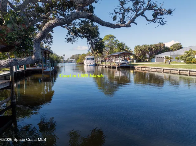 a view of a lake and mountain