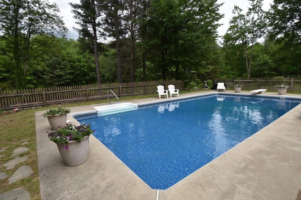 286 Main Road Montgomery, MA 01085 - Photo 21 of 27 a view of a swimming pool with a patio