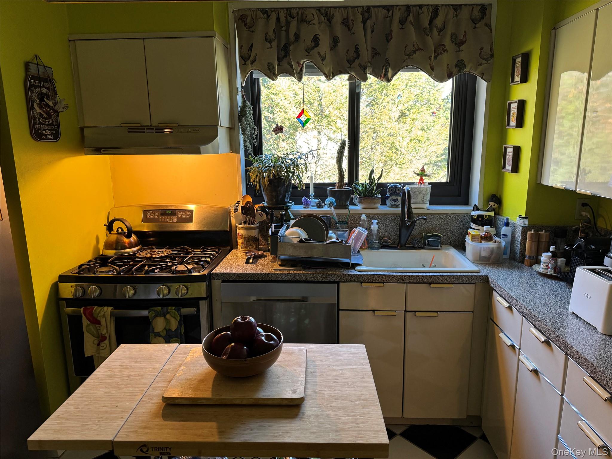 1101 Midland Avenue, Unit 402 Bronxville, NY 10708 - Photo 9 of 20 a kitchen with a sink and a stove