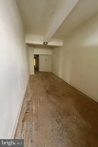 wooden floor in a room