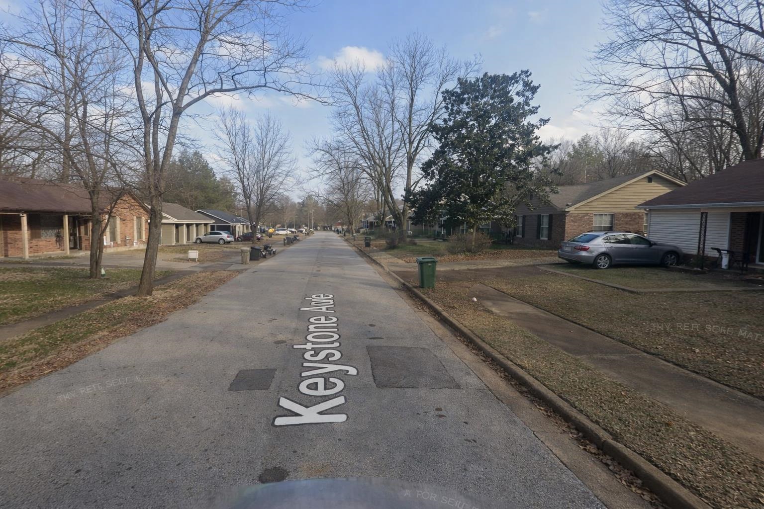 3300 Keystone Avenue Memphis, TN 38128 - Photo 15 of 18 View of asphalt road featuring sidewalks, a residential view, and curbs