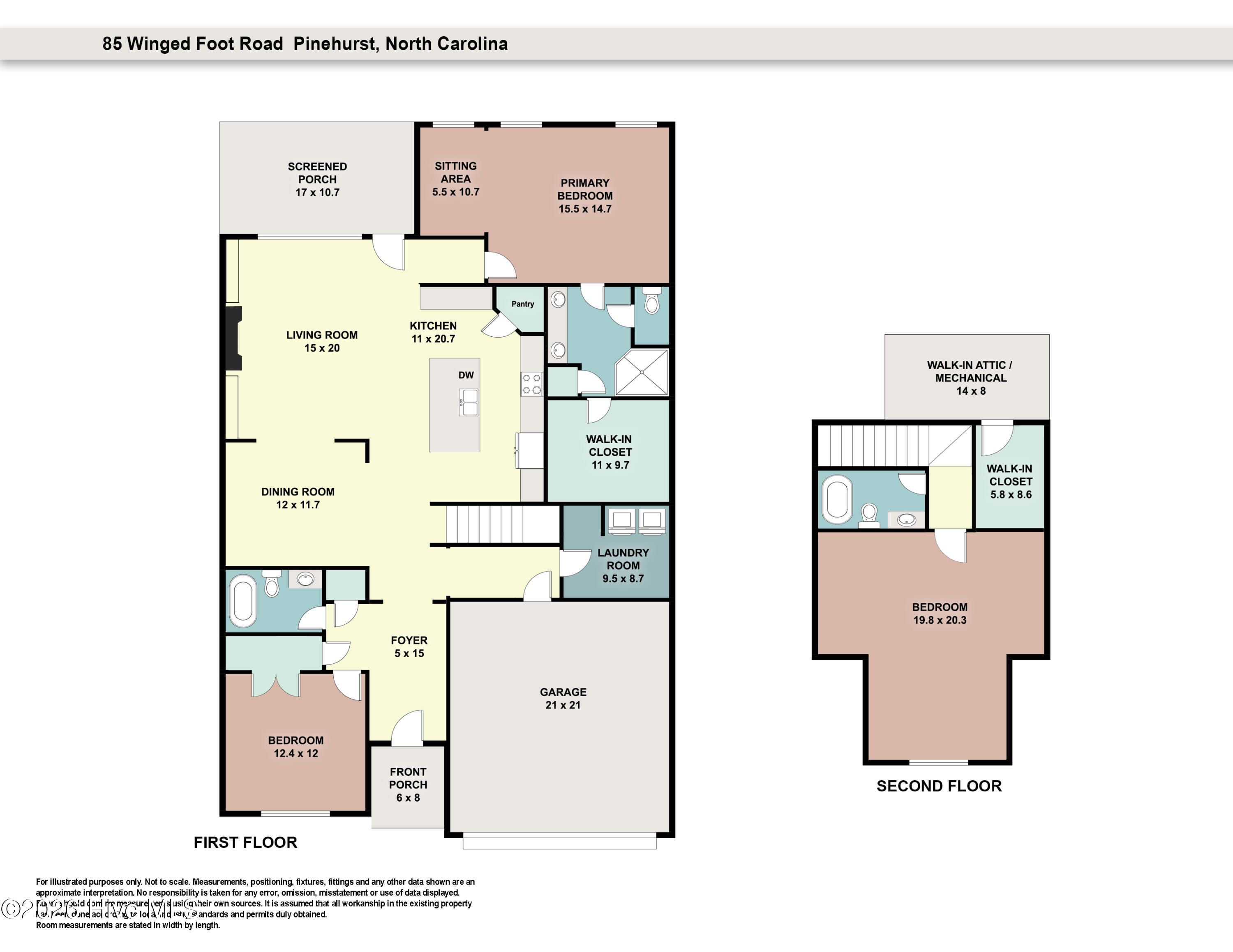 85 Winged Foot Road Pinehurst, NC 28374 - Photo 44 of 44 85_WingedFoot_floorplan