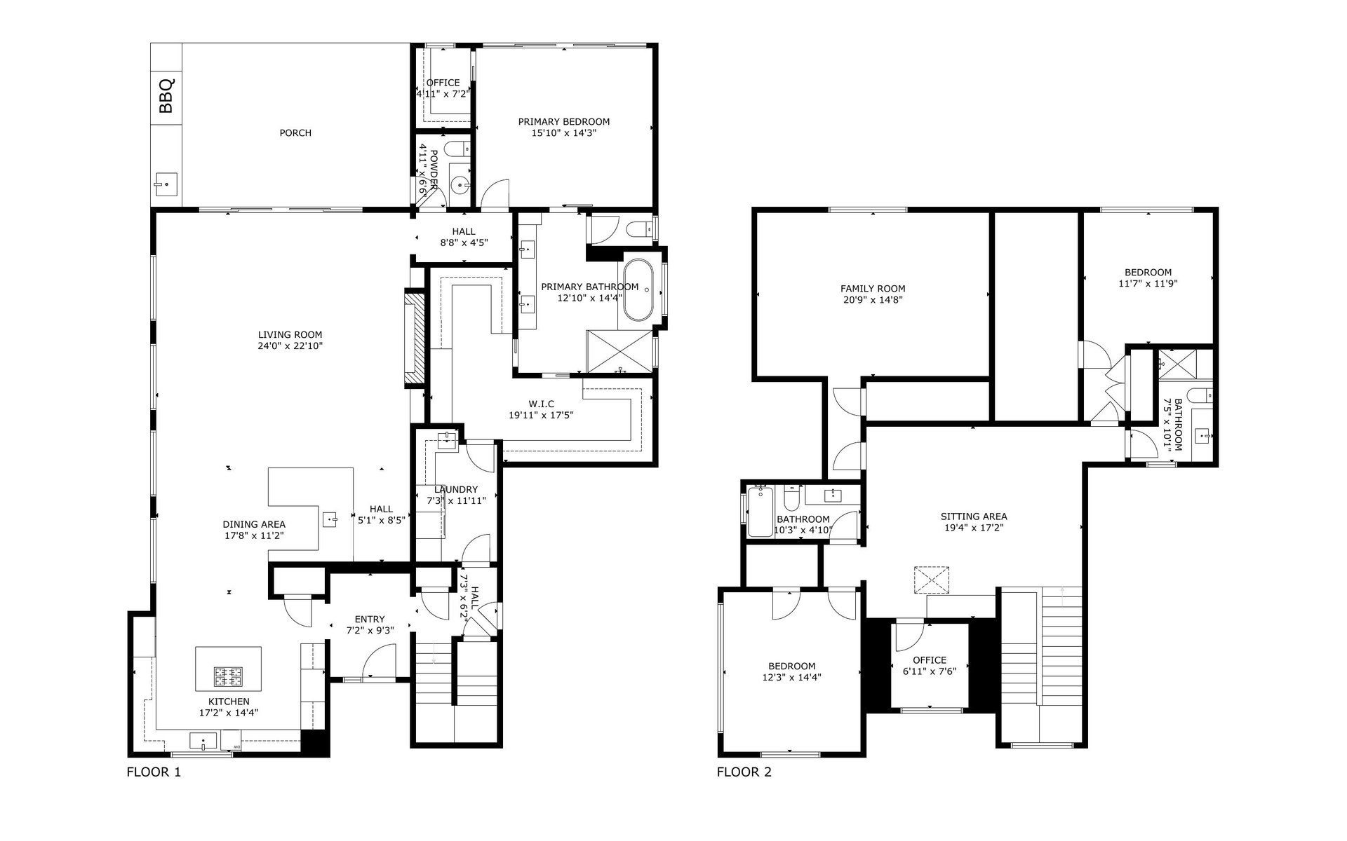 809 Bouldin Avenue Austin, TX 78704 - Photo 38 of 39 View of property floor plan