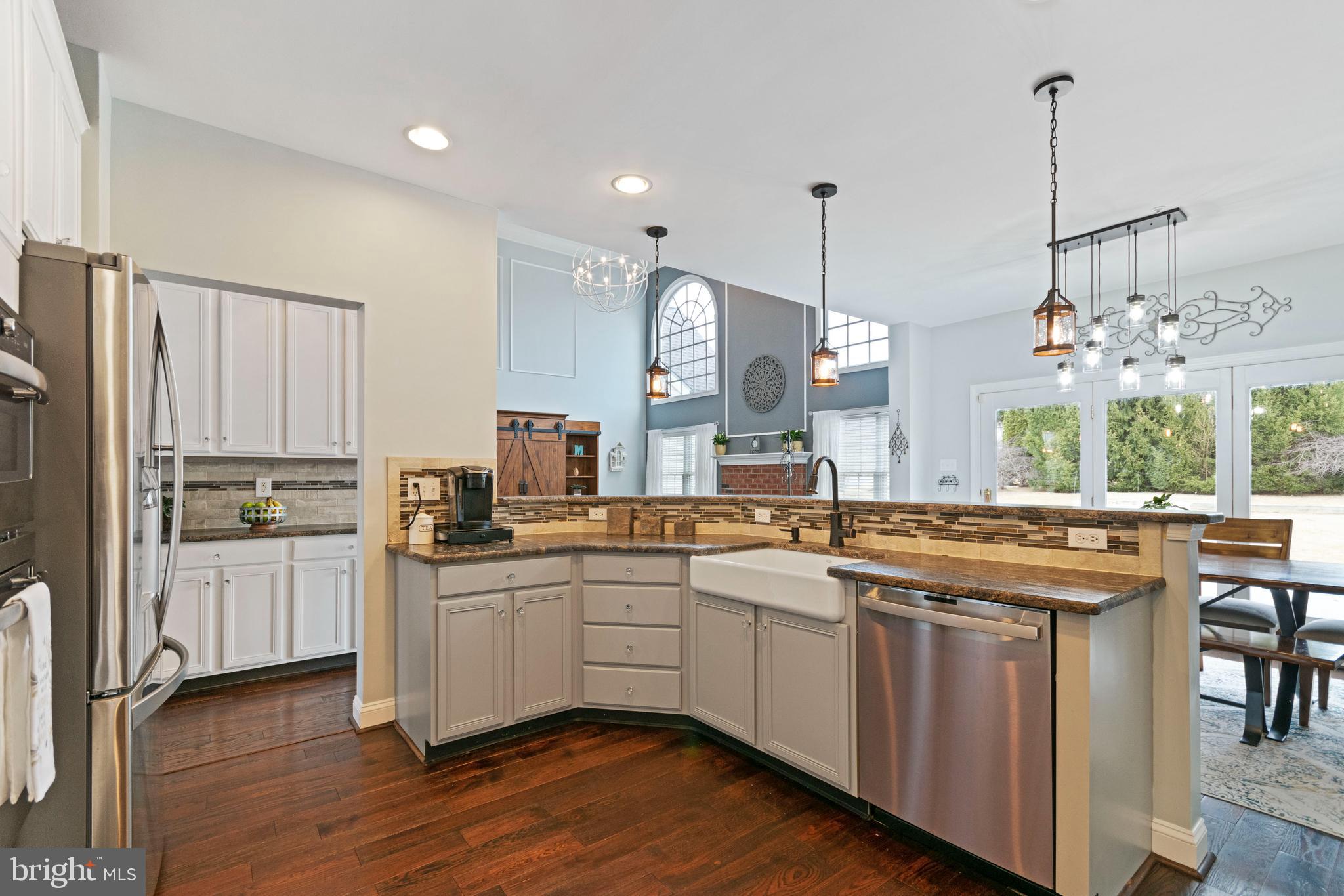 311 Trimble Lane Exton, PA 19341 - Photo 11 of 35 Newer Stainless Steel appliances, farmhouse sink