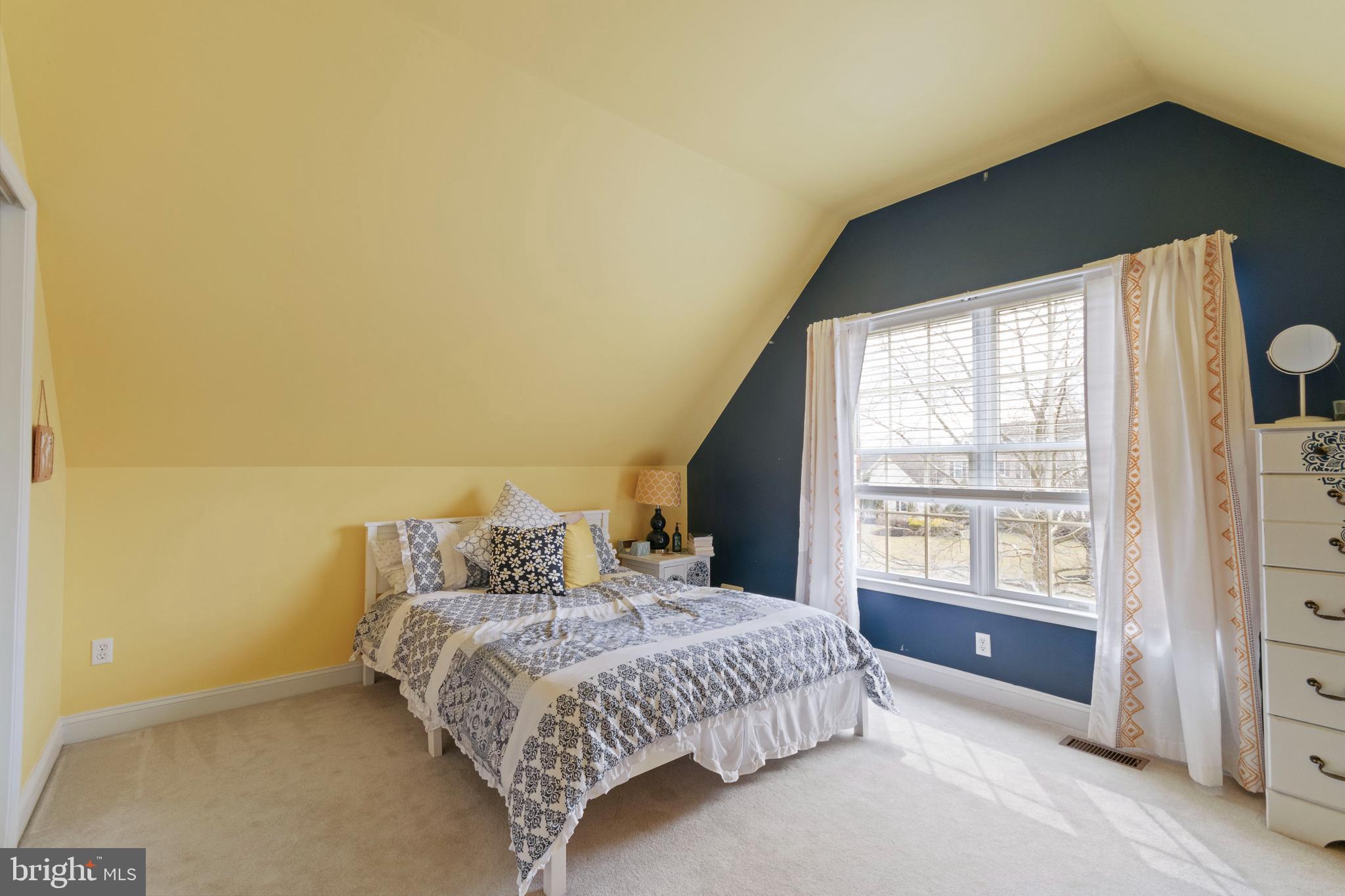 311 Trimble Lane Exton, PA 19341 - Photo 27 of 35 Bedroom 3 offers a volume ceiling