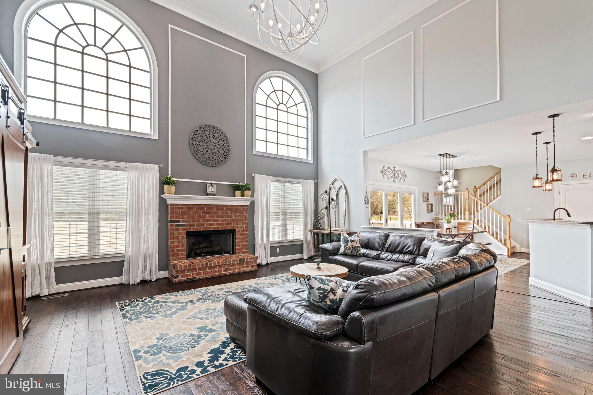 311 Trimble Lane Exton, PA 19341 - Photo 7 of 35 Expansive Family Room with Gas Fireplace