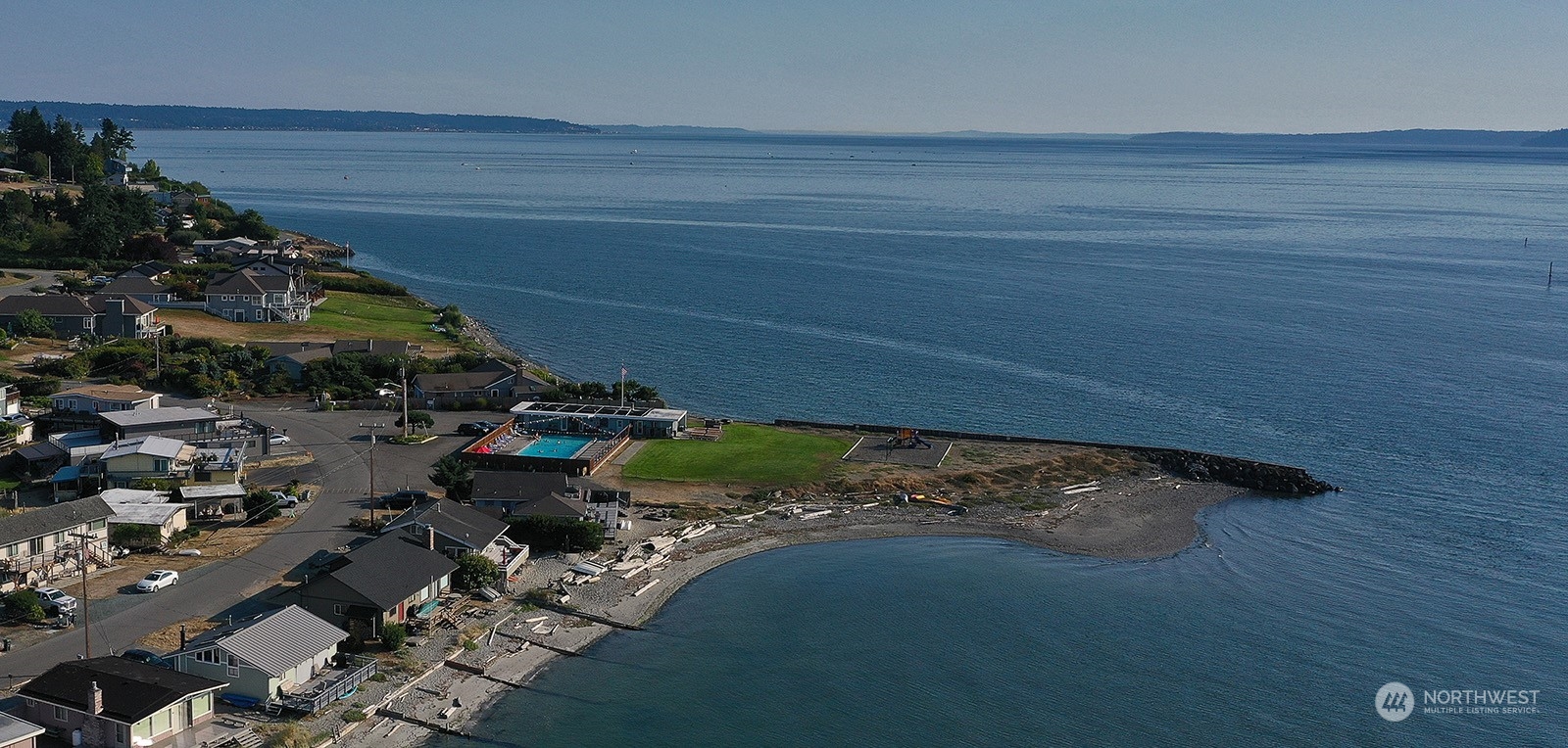 8166 Sandy Hook Drive Clinton, WA 98236 - Photo 37 of 40 a picture of a lake view