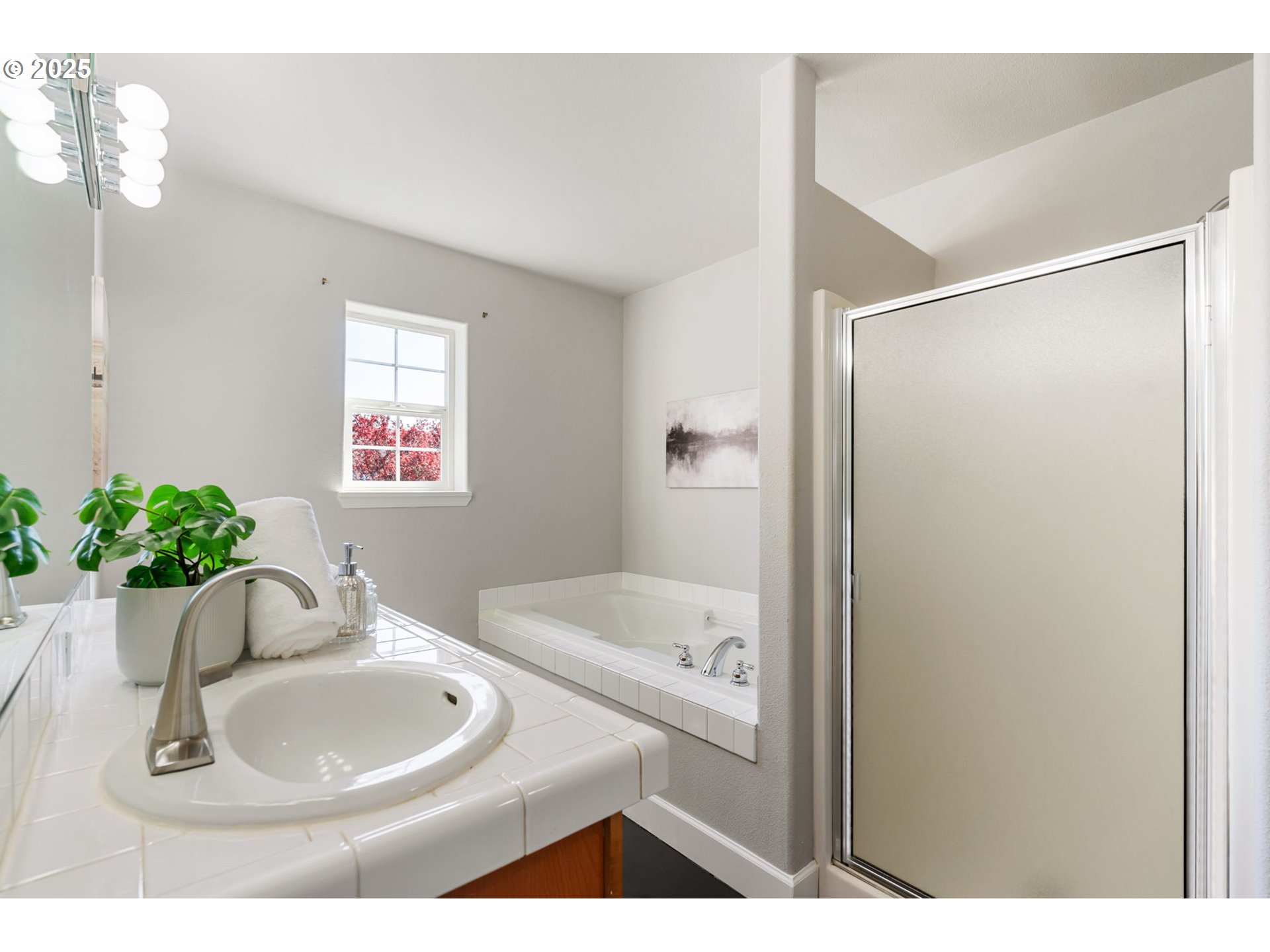 6379 Southeast 31st Terrace Gresham, OR 97080 - Photo 24 of 42 a bathroom with a sink and a mirror