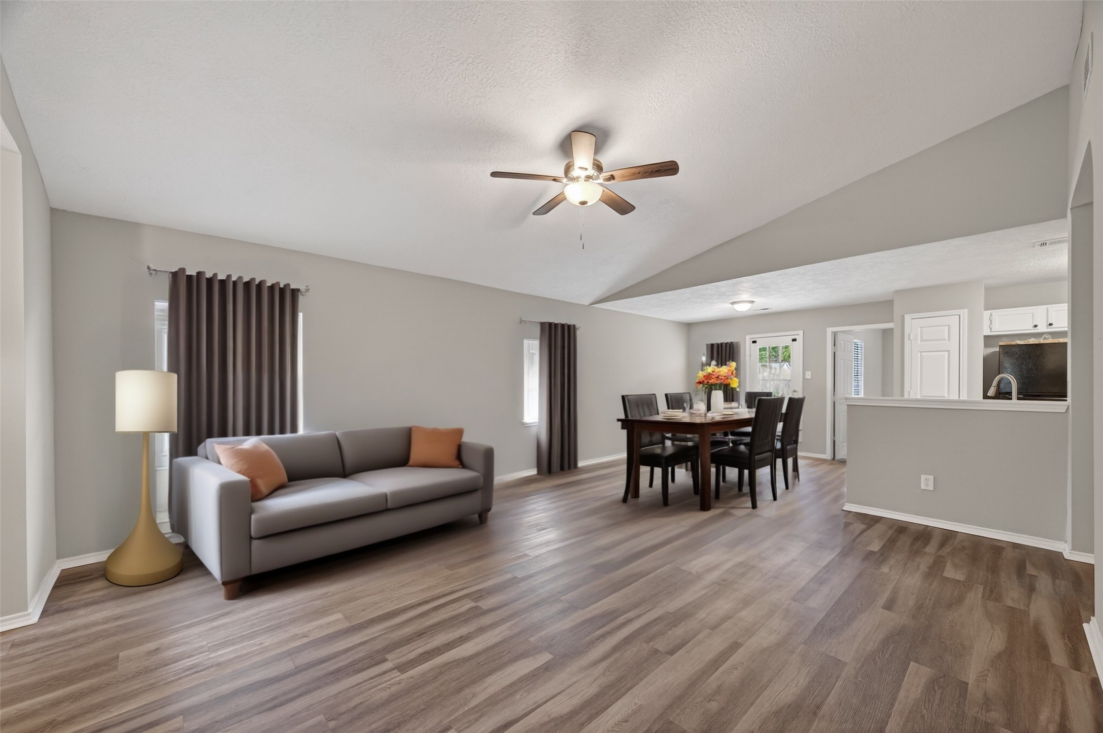27812 Red Fox Road Tomball, TX 77377 - Photo 5 of 33 a living room with furniture a dining table and a piano table