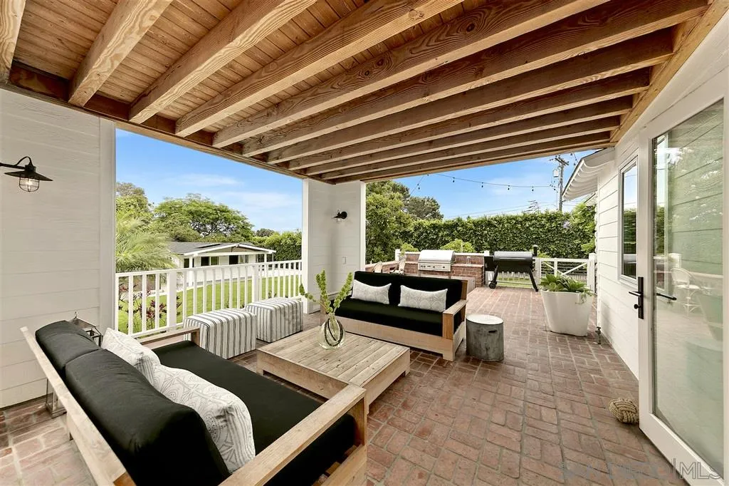 1441 Crest Drive Encinitas, CA 92024 - Photo 24 of 25 a outdoor living space with furniture and garden view