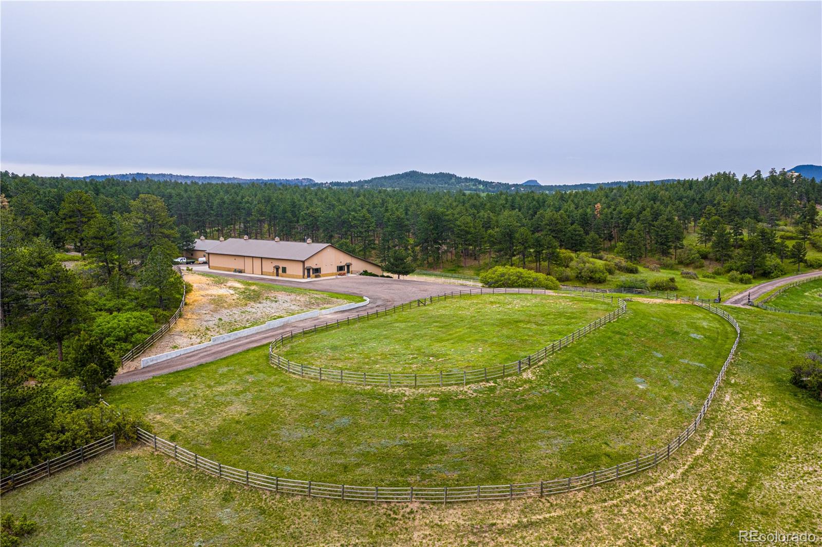 3282 Tomah Road Larkspur, CO 80118 - Photo 8 of 35 a view of a tennis court
