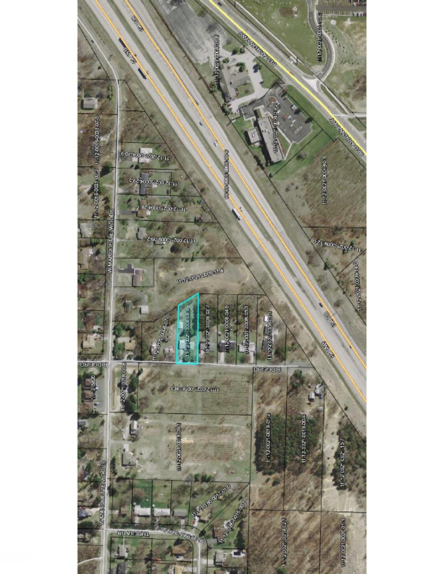 4953 Ridge Road Stevensville, MI 49127 - Photo 22 of 26 4953 Ridge Rd aerial 2-page-0