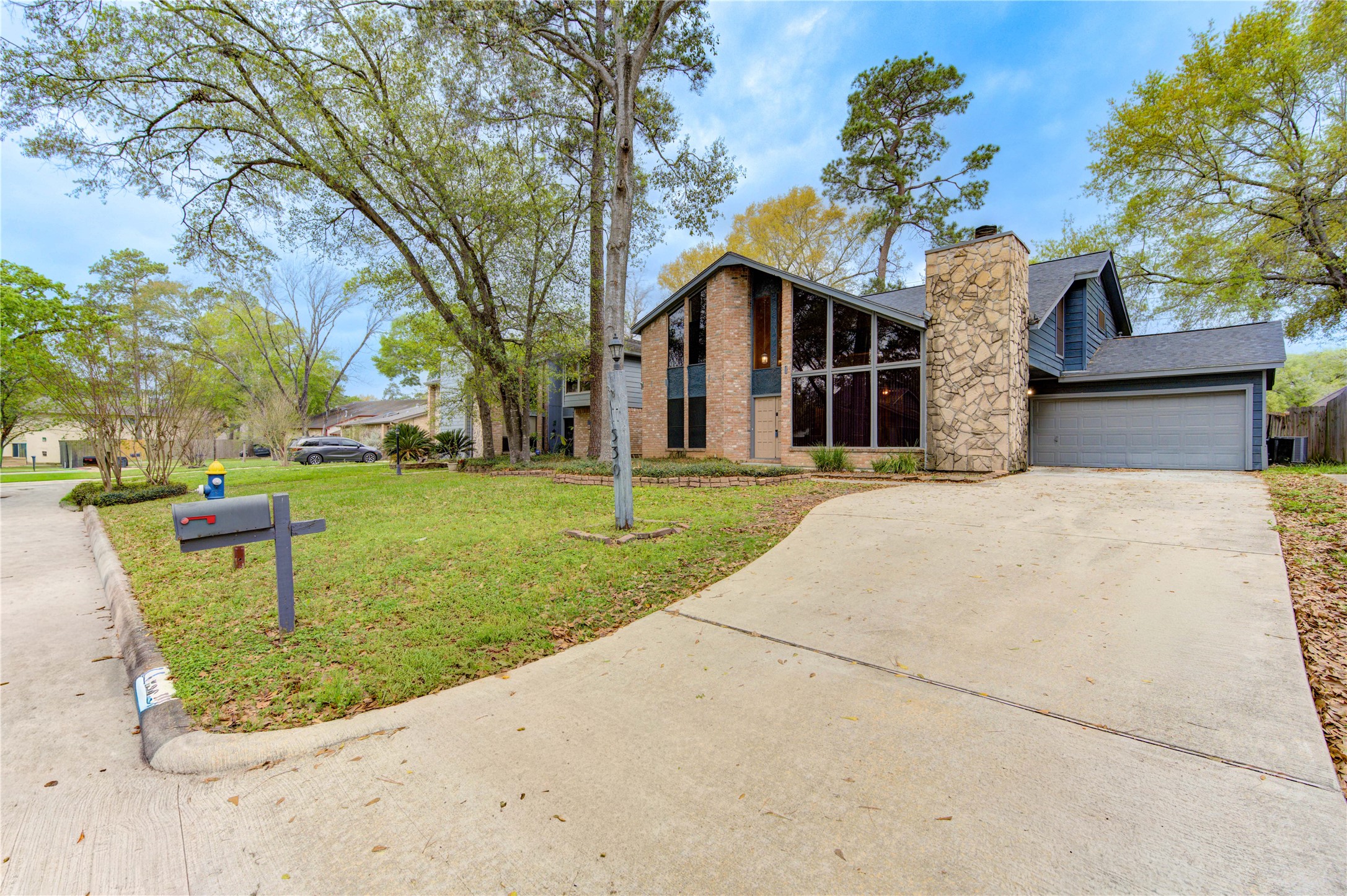 530 Enchanted Lane Spring, TX 77388 - Photo 26 of 26 a view of a house with a yard