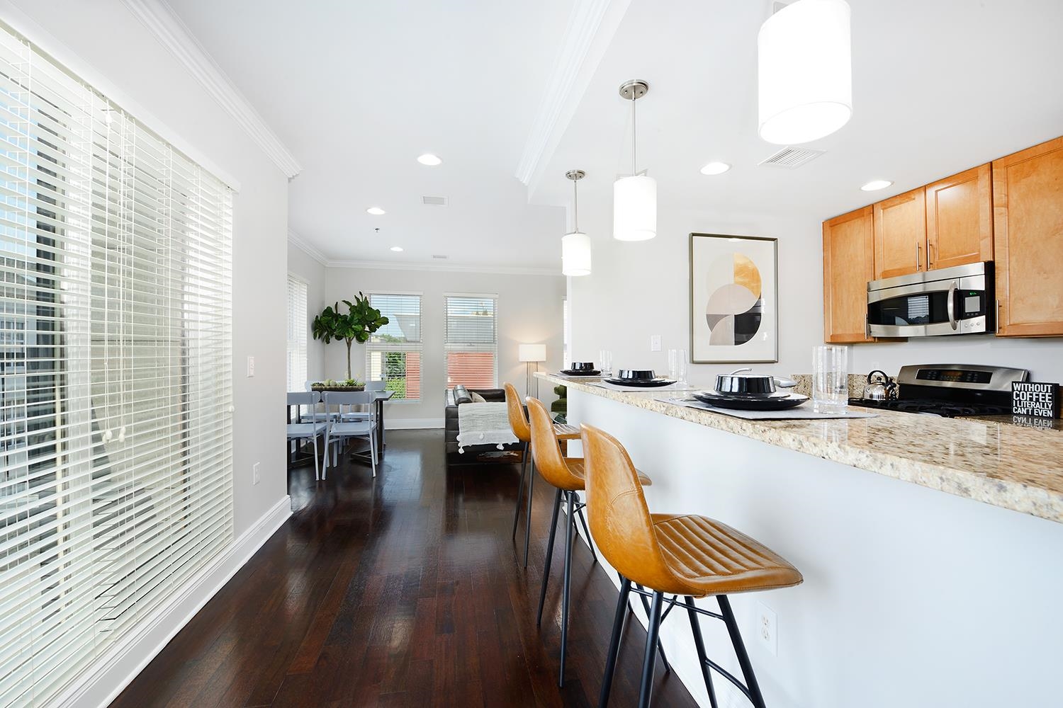619 Adams Street, Unit 509 Hoboken, NJ 07030 - Photo 7 of 29 a swimming pool with chairs and wooden floor