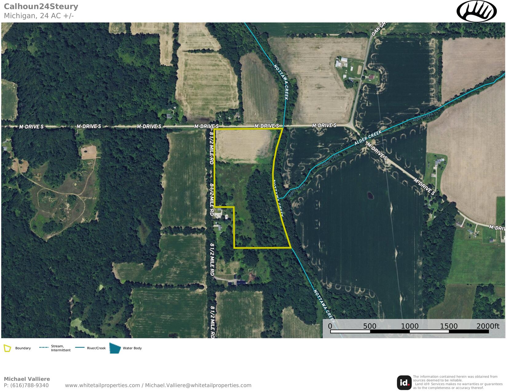 8 1/2 8 1/2 Mile Road Burlington, MI 49029 - Photo 55 of 55 Aerial