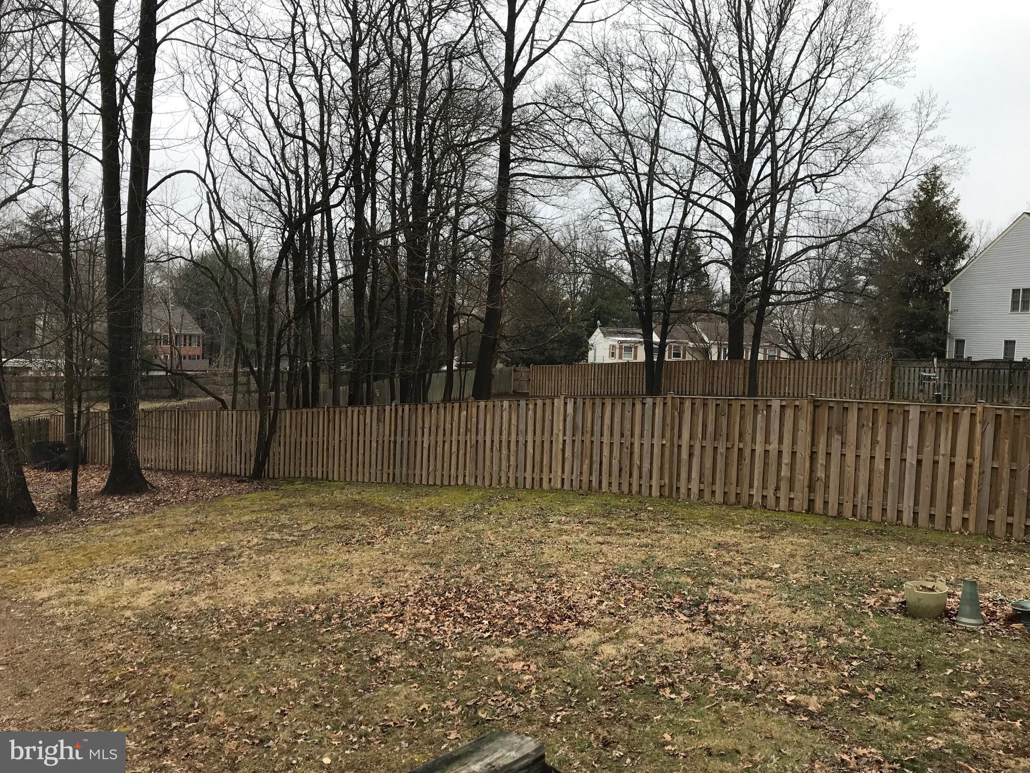14615 Homecrest Road Silver Spring, MD 20906 - Photo 24 of 24 Large Fenced Rear Yard.
