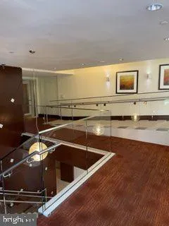 a room with wooden floor