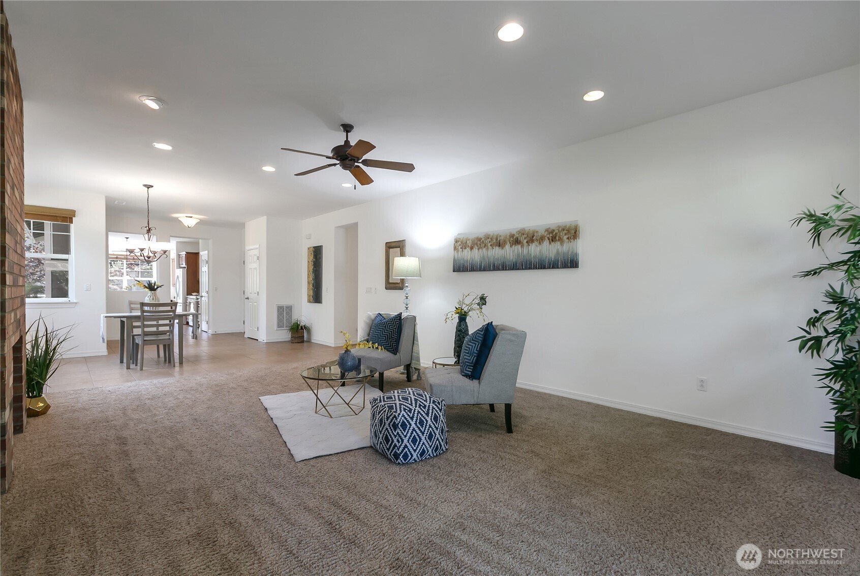 4961 Spokane Street Northeast Lacey, WA 98516 - Photo 6 of 38 a living room with furniture and a table