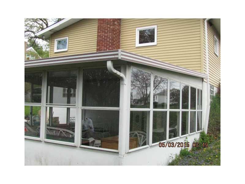 3303 Heights Road Aliquippa, PA 15001 - Photo 5 of 21 Exterior Back. Back Sun Room