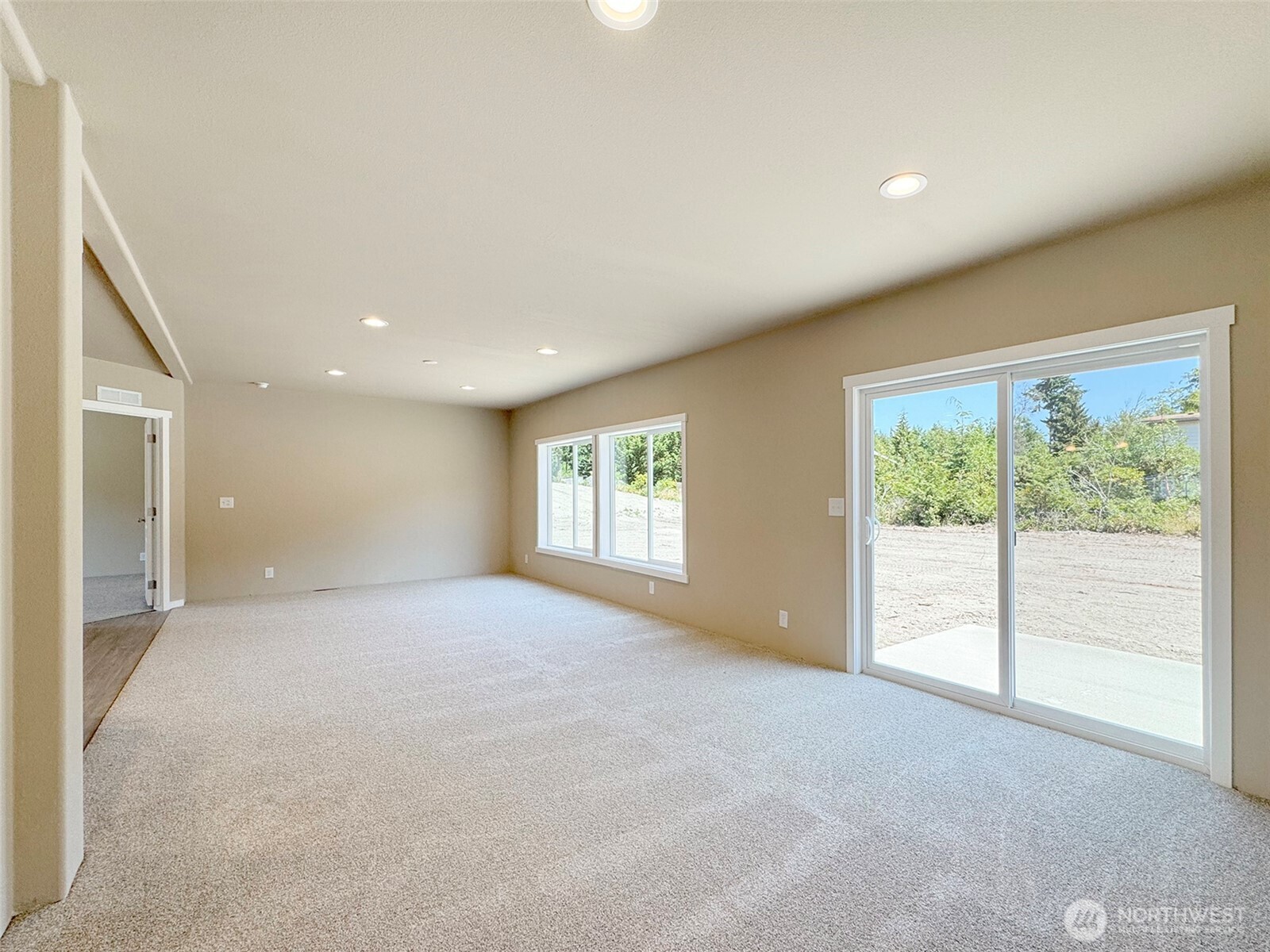 41 Butterfly Lane Pacific Beach, WA 98571 - Photo 7 of 37 a view of an empty room with a window