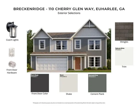 $399,990 | 110 Cherry Gln Way, Euharlee, GA 30145