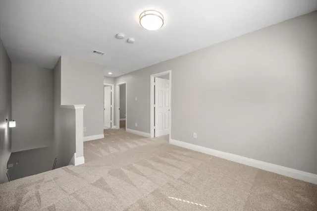 a view of empty room