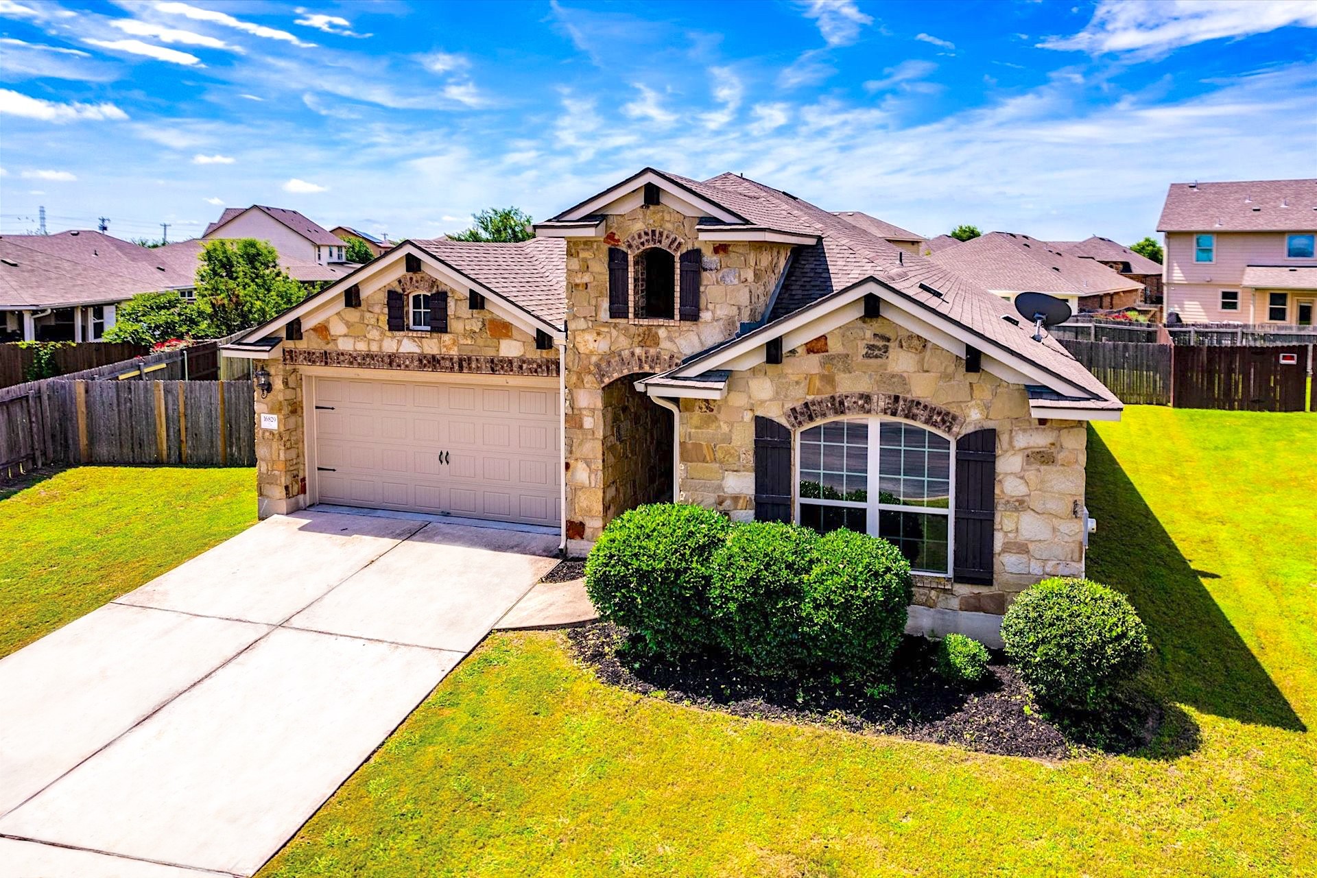 16829 Ruggio Road Pflugerville, TX 78660 - Photo 40 of 40 a front view of a house with a yard