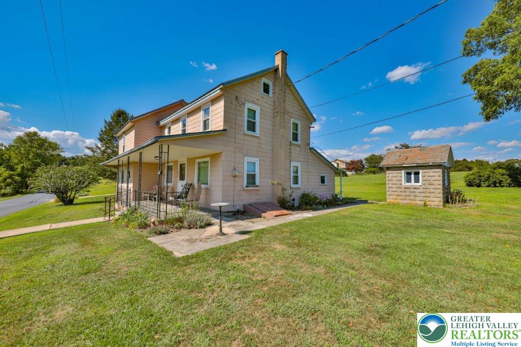 2485 Summer Mountain Road Palmerton, PA 18071 - Photo 26 of 38 a view of a house with backyard and sitting area