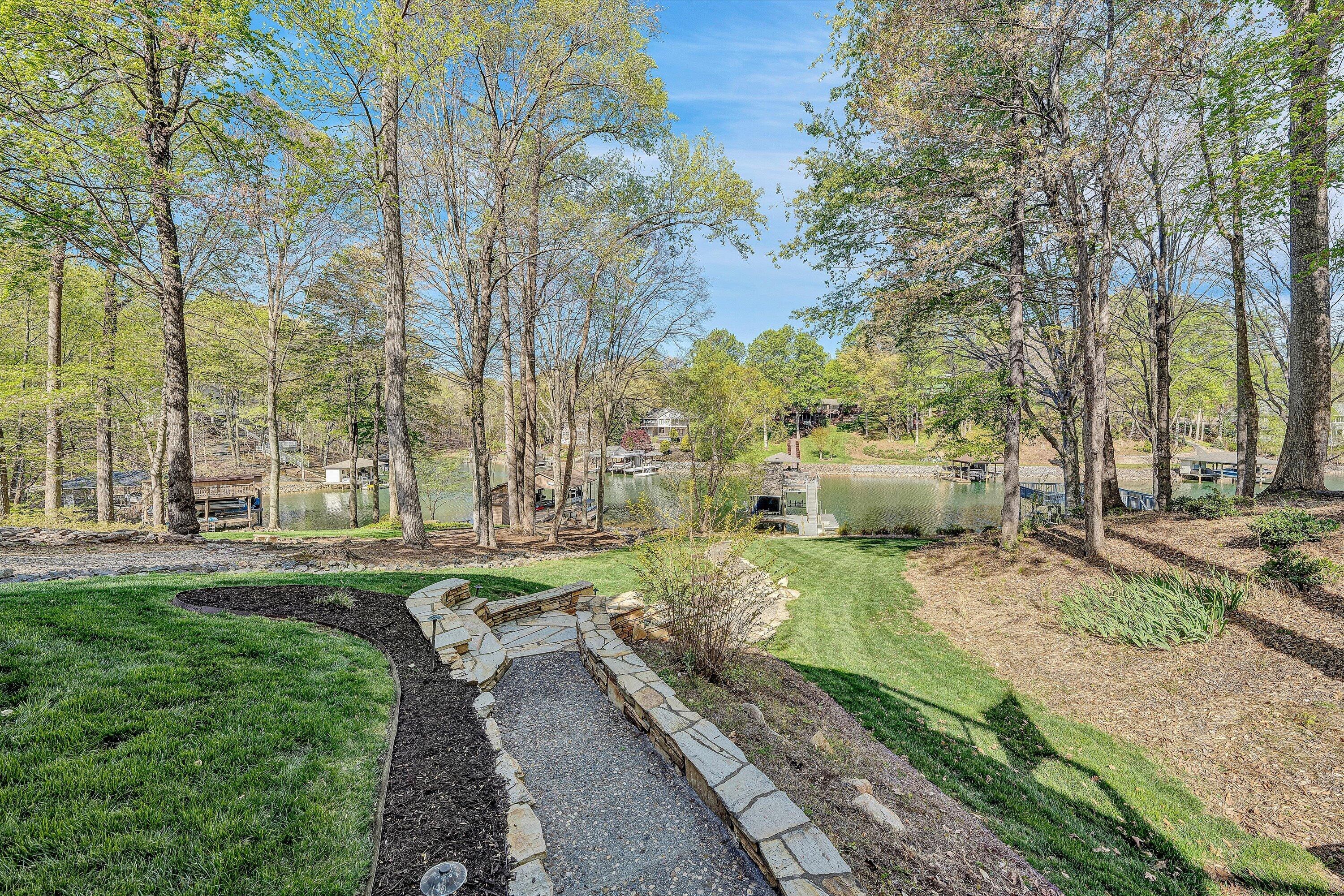 145 Channelview Drive Moneta, VA 24121 - Photo 14 of 62 a view of yard with tree in front of it