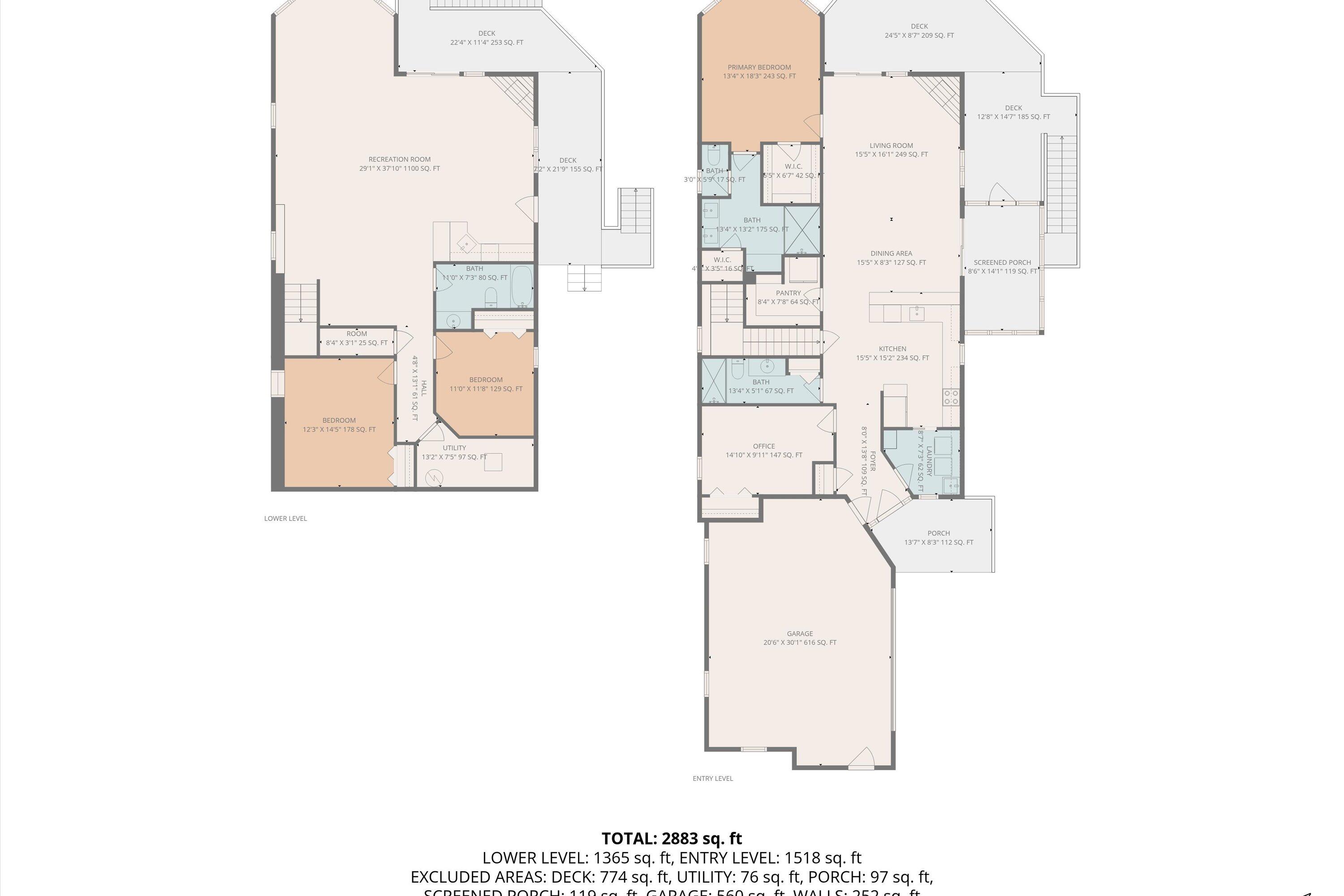 145 Channelview Drive Moneta, VA 24121 - Photo 62 of 62 66-Floor Plan