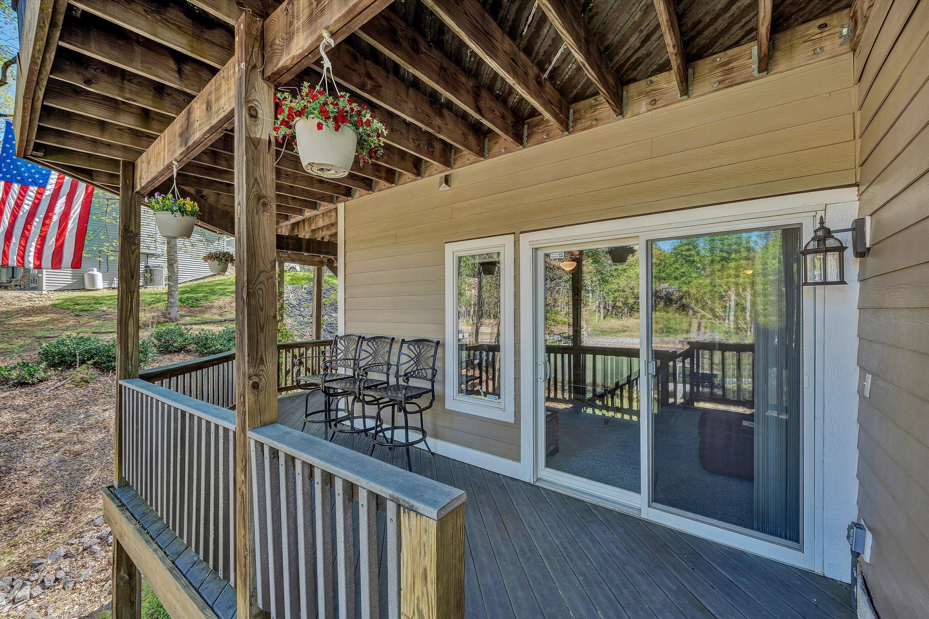 145 Channelview Drive Moneta, VA 24121 - Photo 56 of 62 a view of porch with green space