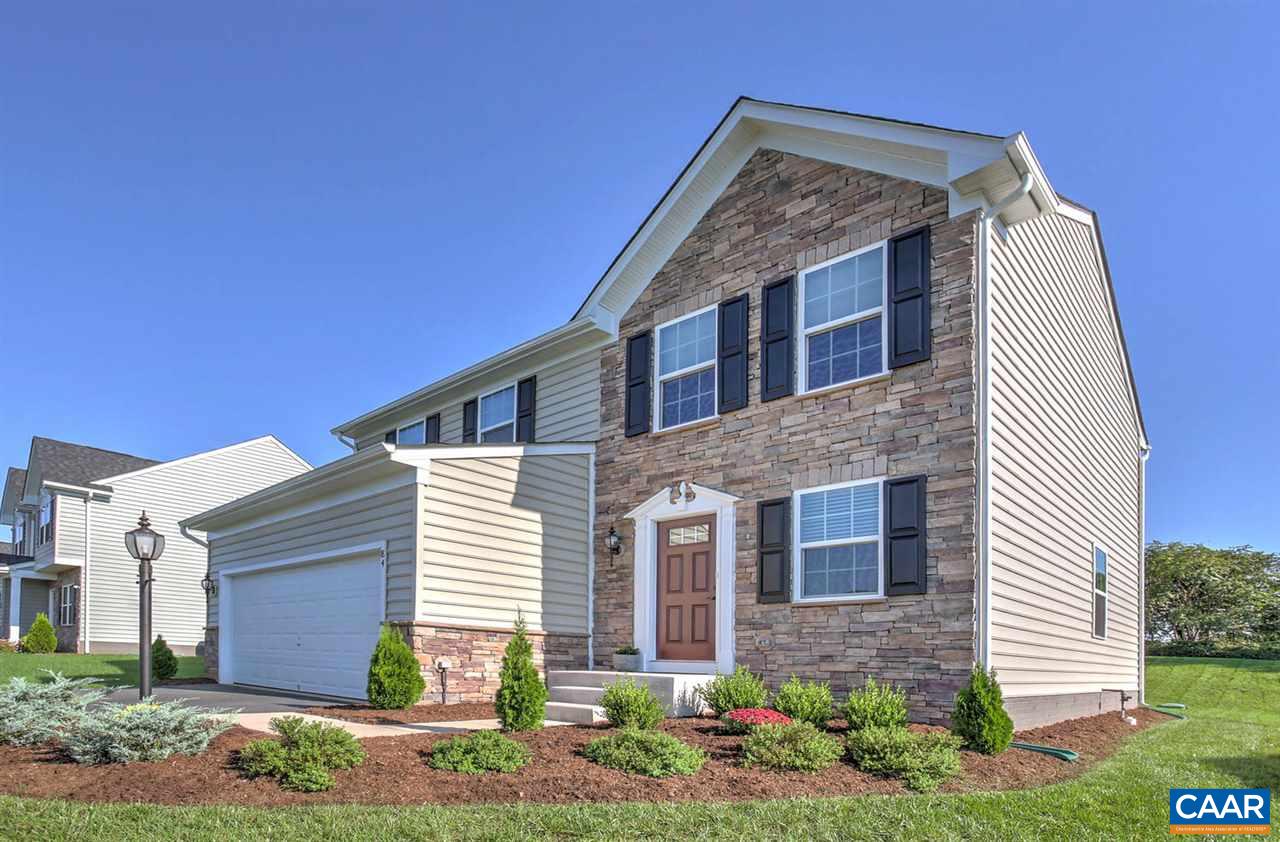 84 Ridgemont Road Ruckersville, VA 22968 - Photo 4 of 26 a front view of a house with a yard