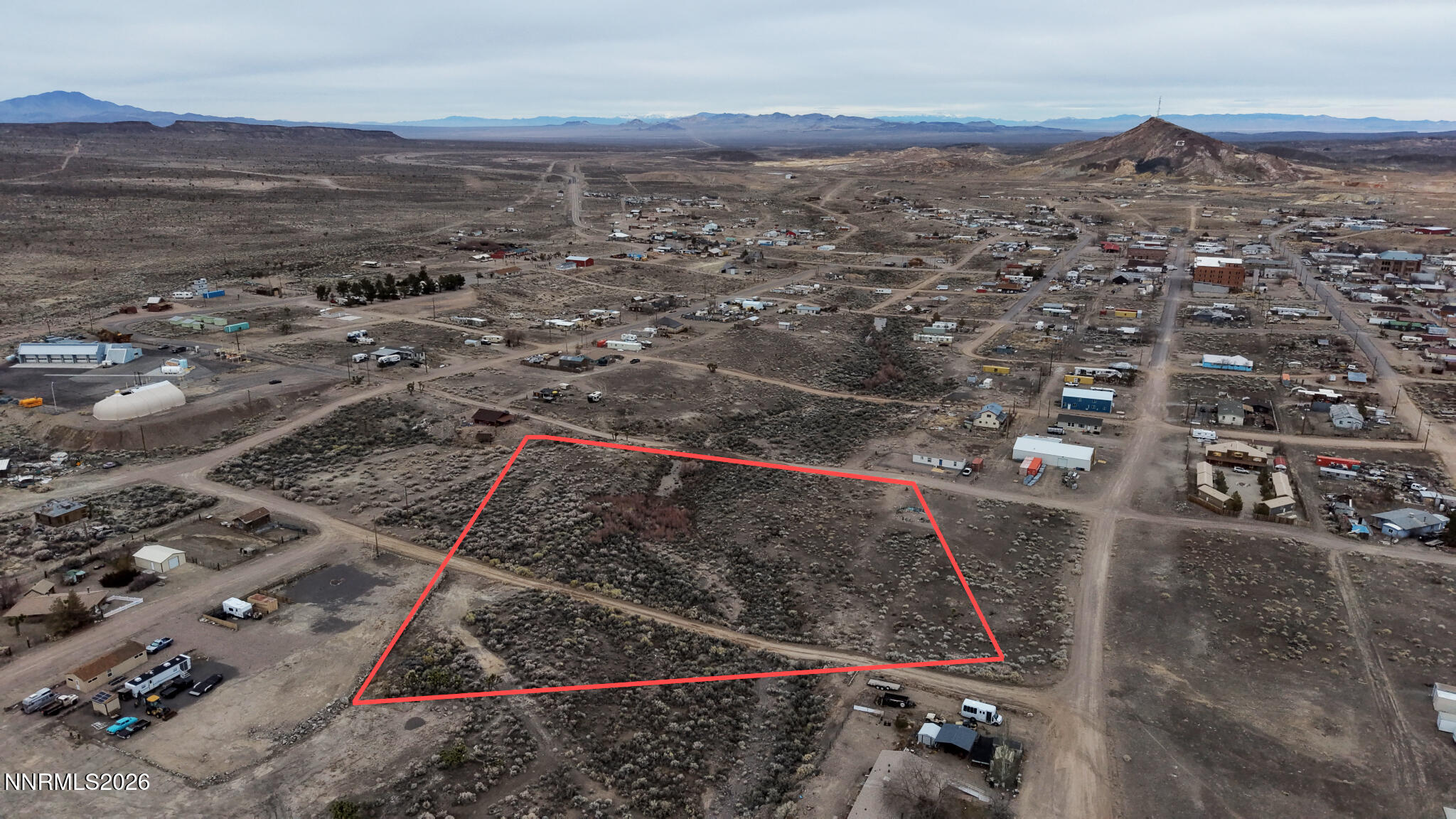 403 North Main Street, Unit ALL Goldfield, NV 89013 - Photo 1 of 14 an aerial view of residential houses with outdoor space