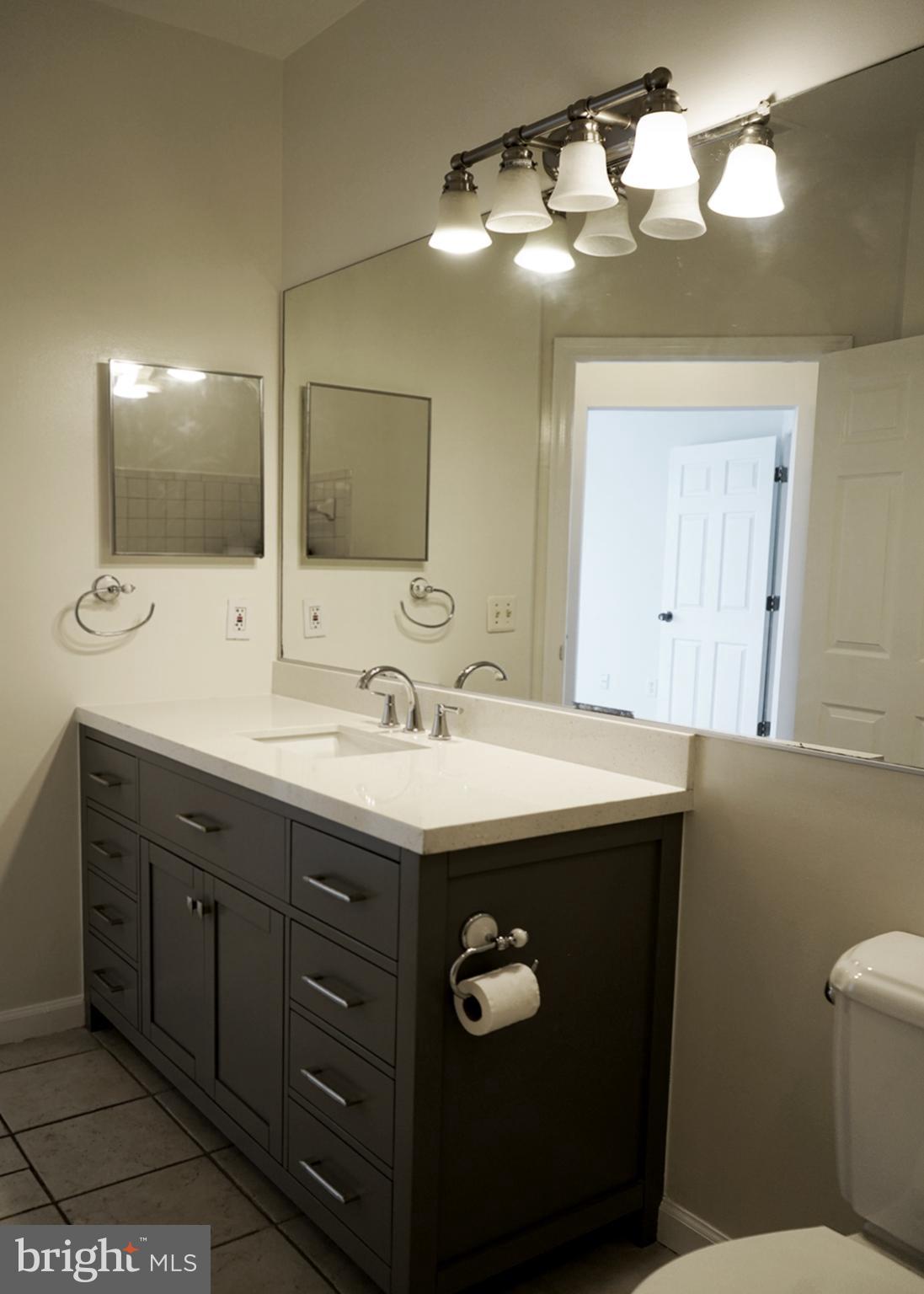 12004 Amber Ridge Circle, Unit B303 Germantown, MD 20876 - Photo 16 of 25 a bathroom with a sink and a mirror