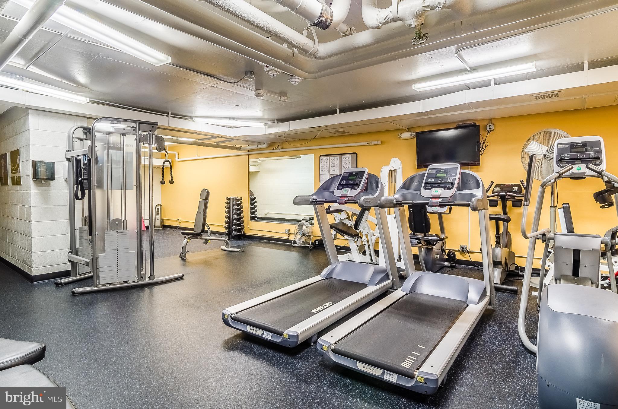 2700 Virginia Avenue Northwest, Unit 109 Washington, DC 20037 - Photo 37 of 47 a view of a room with gym equipment