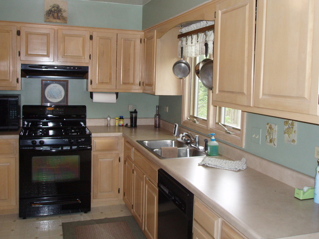 289 Butte View Drive Bolingbrook, IL 60490 - Photo 7 of 19 a kitchen with stainless steel appliances granite countertop a sink a stove and a microwave