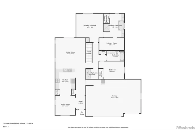 a picture of a floor plan