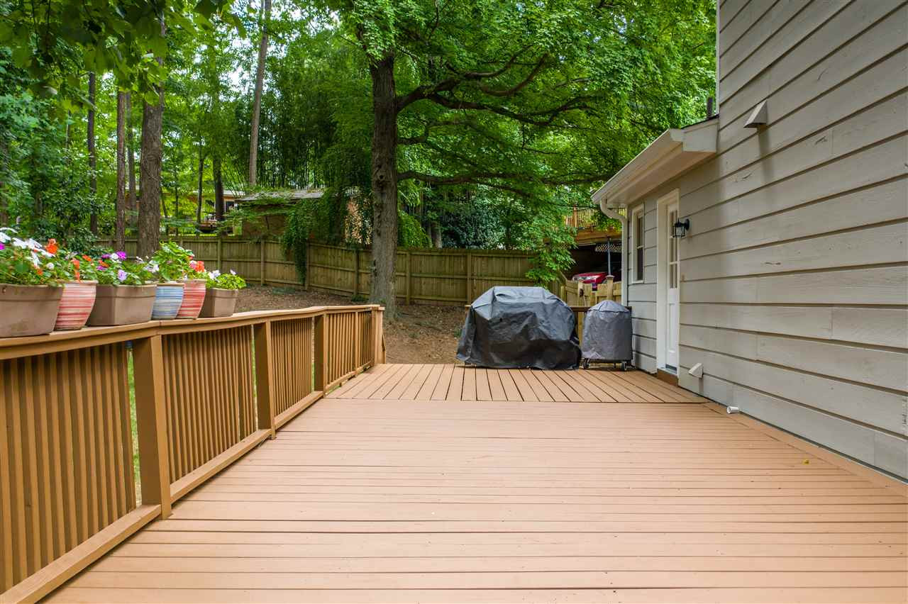 2104 Chrisdale Court Raleigh, NC 27607 - Photo 28 of 29 Giant deck