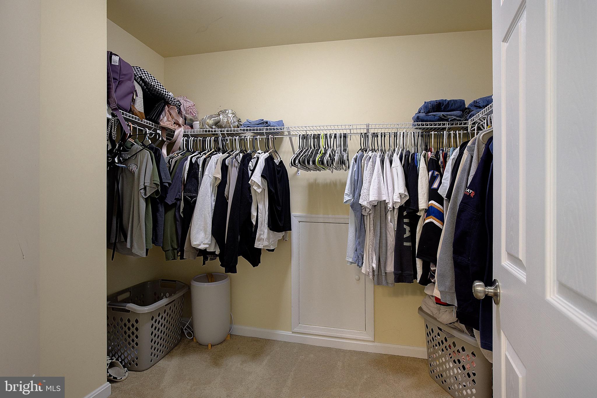 650 Stratton Place Prince Frederick, MD 20678 - Photo 32 of 51 a view of walk in closet with clothes and shoes