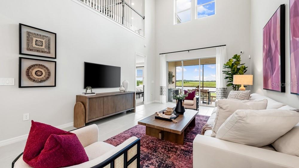 13505 Commons Avenue Parrish, FL 34219 - Photo 13 of 26 a living room with furniture and a flat screen tv