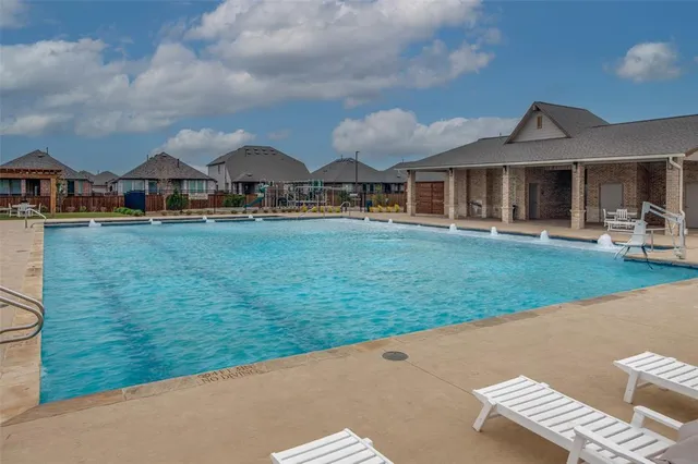 a view of a park with swings on the wall