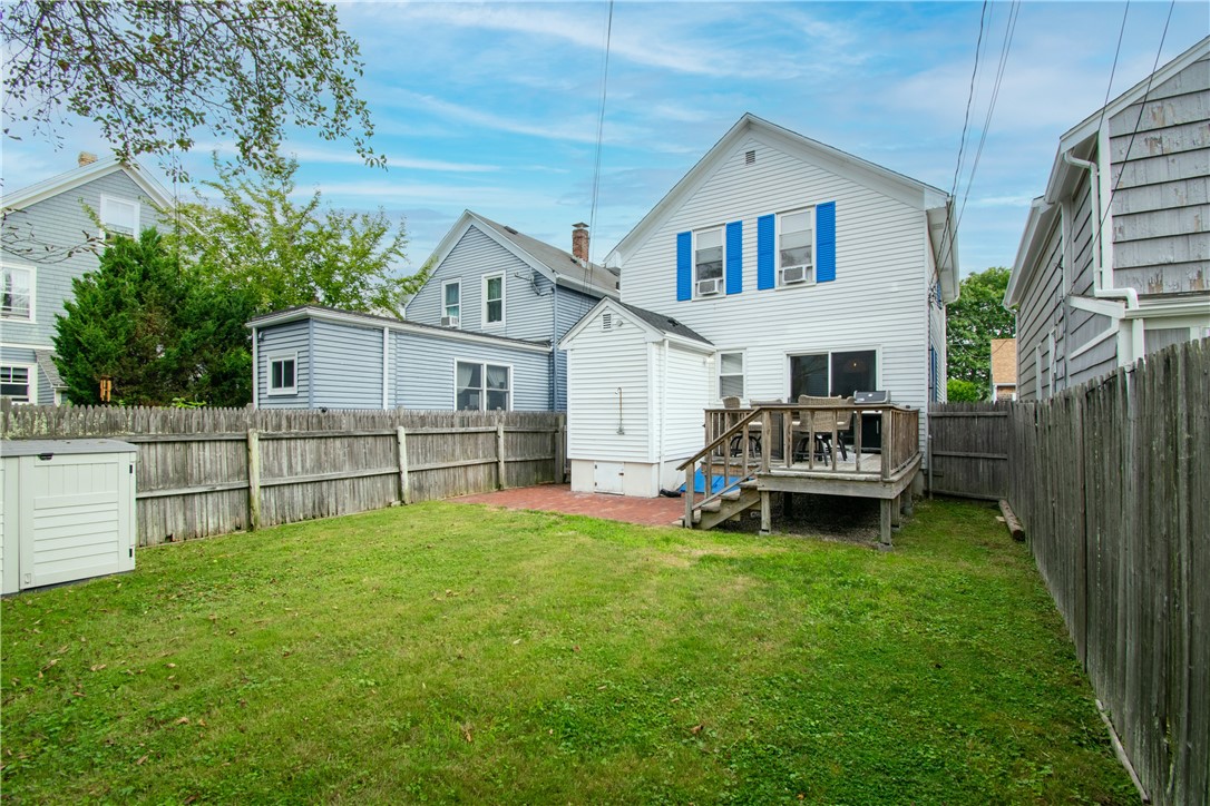 33 Slocum Street Newport, RI 02840 - Photo 26 of 31 fenced yard-fencing is now white
