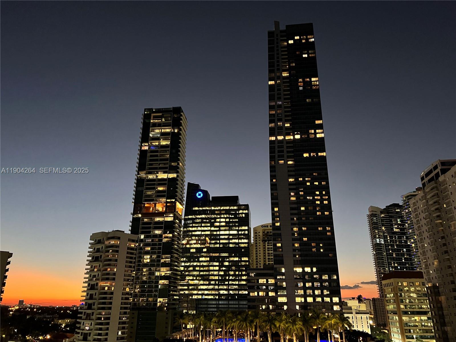 1420 Brickell Bay Drive, Unit 1406D Miami, FL 33131 - Photo 1 of 23 view of a city