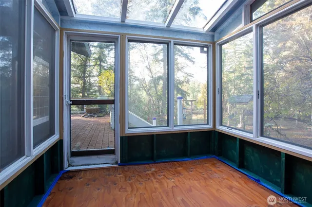 a view of storage and utility room