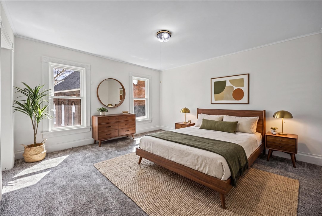 160 North Main Street Geneva City, NY 14456 - Photo 31 of 50 Virtual staged bedroom
